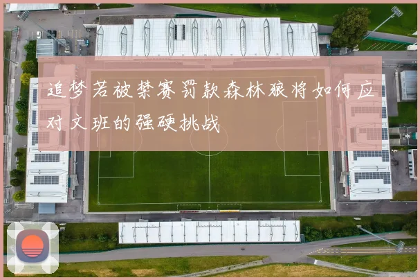 追梦若被禁赛罚款森林狼将如何应对文班的强硬挑战